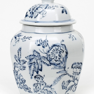 Porcelain Blue and White Ginger Jar