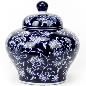 Porcelain Blue and White Jinger Jar